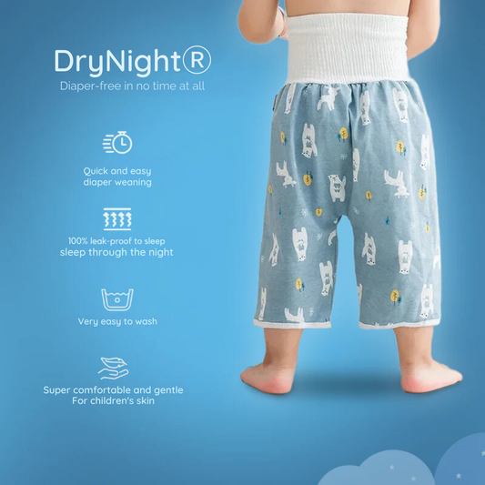 DryNight / Leak-proof diaper pants/skirt for dry nights