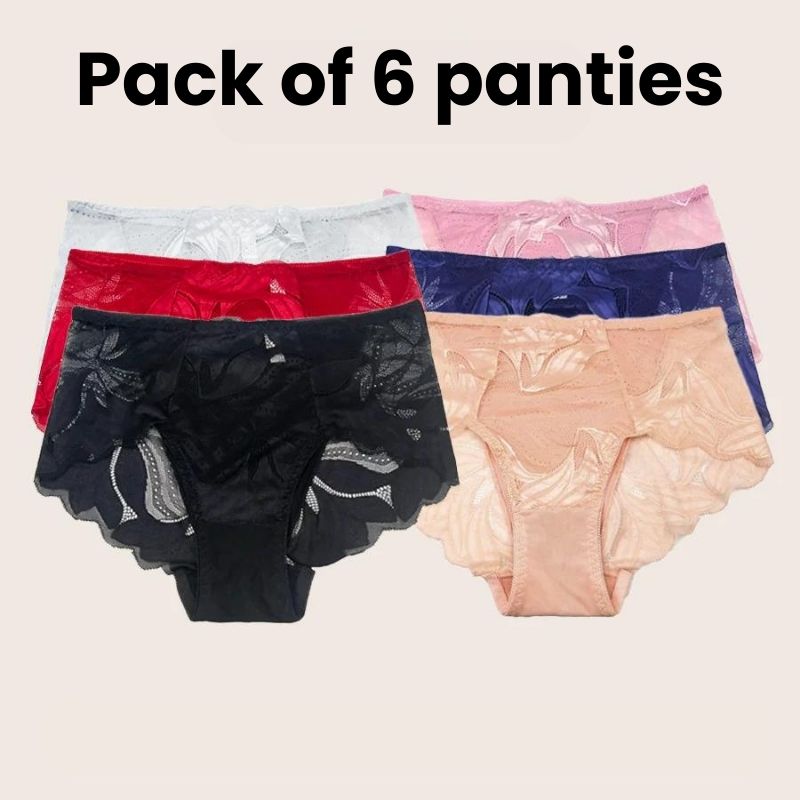 Set of Italian silk panties